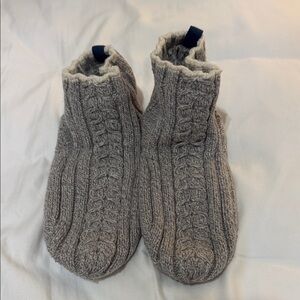 Bombas Gray Cable Knit Men's Socks